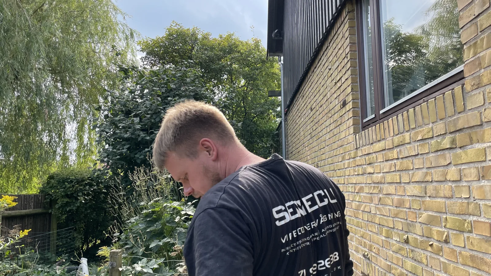 Udendørs kamerainstallation